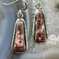 Native American Sterling Silver Trapeze Wild Horse Dangle Earrings For Women.