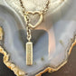 Sterling Silver Fashion Chain Link w/Pendant Love Always 20" Necklace For Women