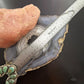 Sterling Silver Southwestern Style Royston Turquoise Naja 24" Necklace For Women