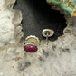 Carolyn Pollack Sterling Silver Oval Purple Spiny Oyster Stud Earrings For Women