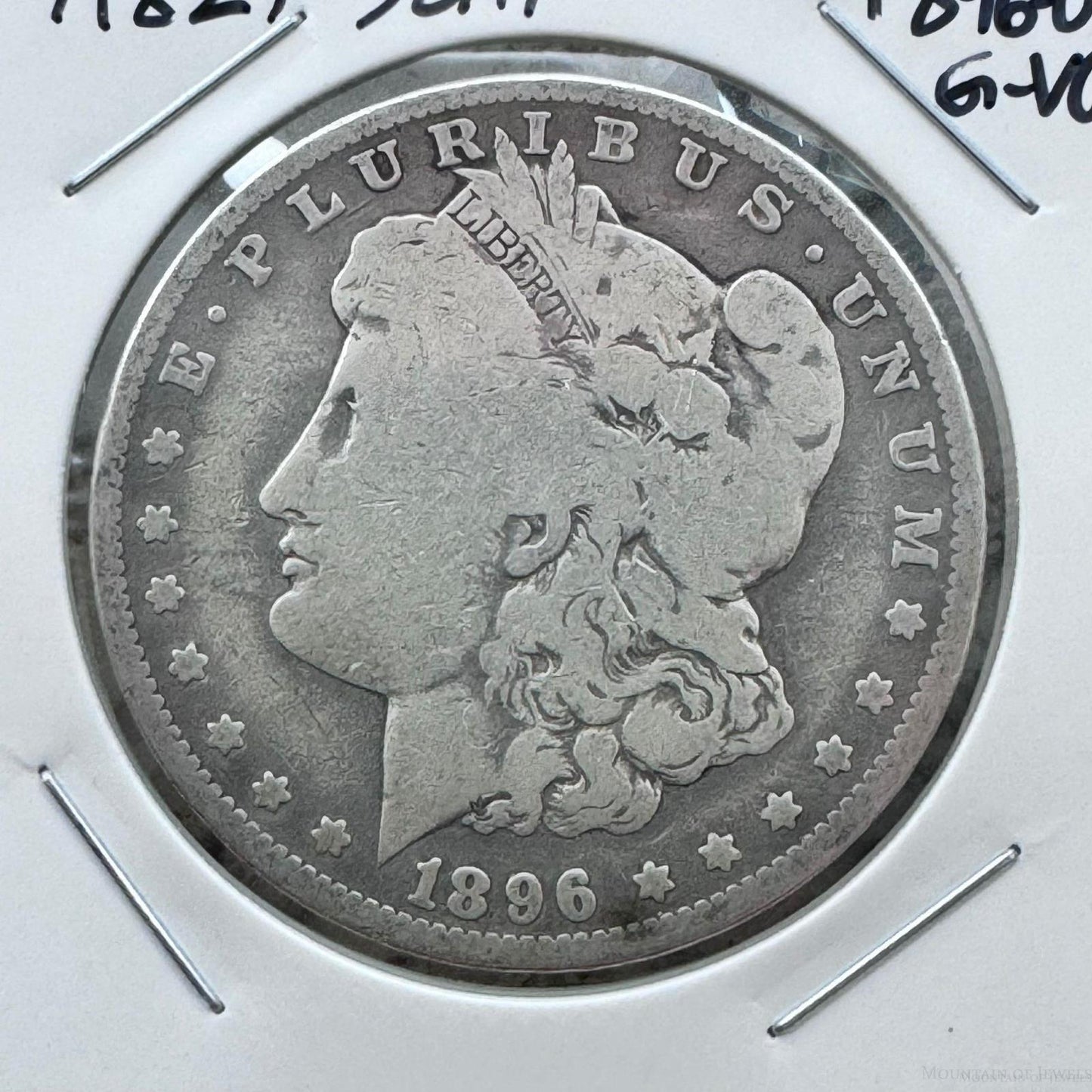 1896-O US 90% Morgan Silver Dollar G-VG #71824-5GH