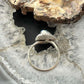 Sterling Silver Southwestern Style Golden Hill Turquoise Adjustable Ring For Women