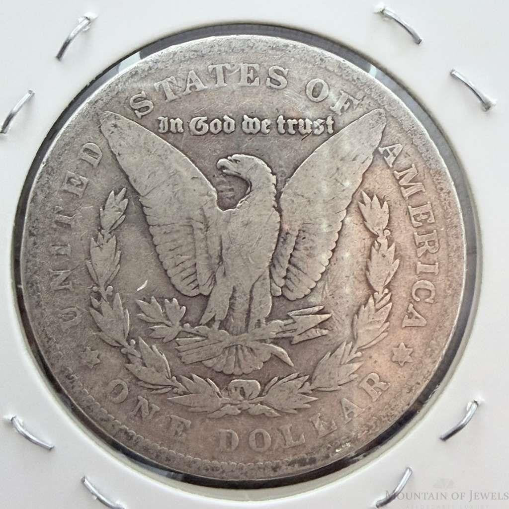 US 1884 90% Morgan Silver Dollar AG-G #112525-31GH NICE