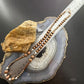 Southwestern Style 4.5-9mm Copper Navajo Pearl & Cylinder w/Freshwater Pearl 20" Necklace For Women