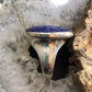 Carolyn Pollack Sterling Silver Large Oval Sodalite Ring Size 8 For Women