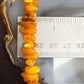 Sterling Silver Natural Amber Beaded 18" Necklace For Women