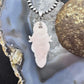 Sterling Silver Southwestern Style Triple Turquoise Decorated Pendant For Women