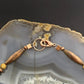 Copper Navajo Pearl Round & Cylinder w/Multi Color Sediment Jasper 18" Necklace For Women