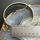 Sterling Silver Woven Flexible & Adjutable Decorated Fashion Bracelet For Women