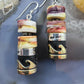 Tommy & Rosita Singer Sterling Spiny Oyster Bead Dangle Earrings For Women