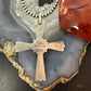 Arthur J Williams Navajo Native American Sterling Silver Turquoise Unisex Cross Pendant