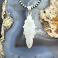 Sterling Silver Southwestern Style 3 Sonora Gold Turquoise Decorated Pendant For Women