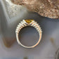 Carolyn Pollack Sterling Silver Faceted Citrine Decorated Ring For Women