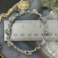 Carolyn Pollack Sterling Silver Picture Jasper & Lapis Link Bracelet For Women