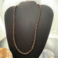 Copper Navajo Pearl Beads 5 mm Necklace Length 20"-24" For Women