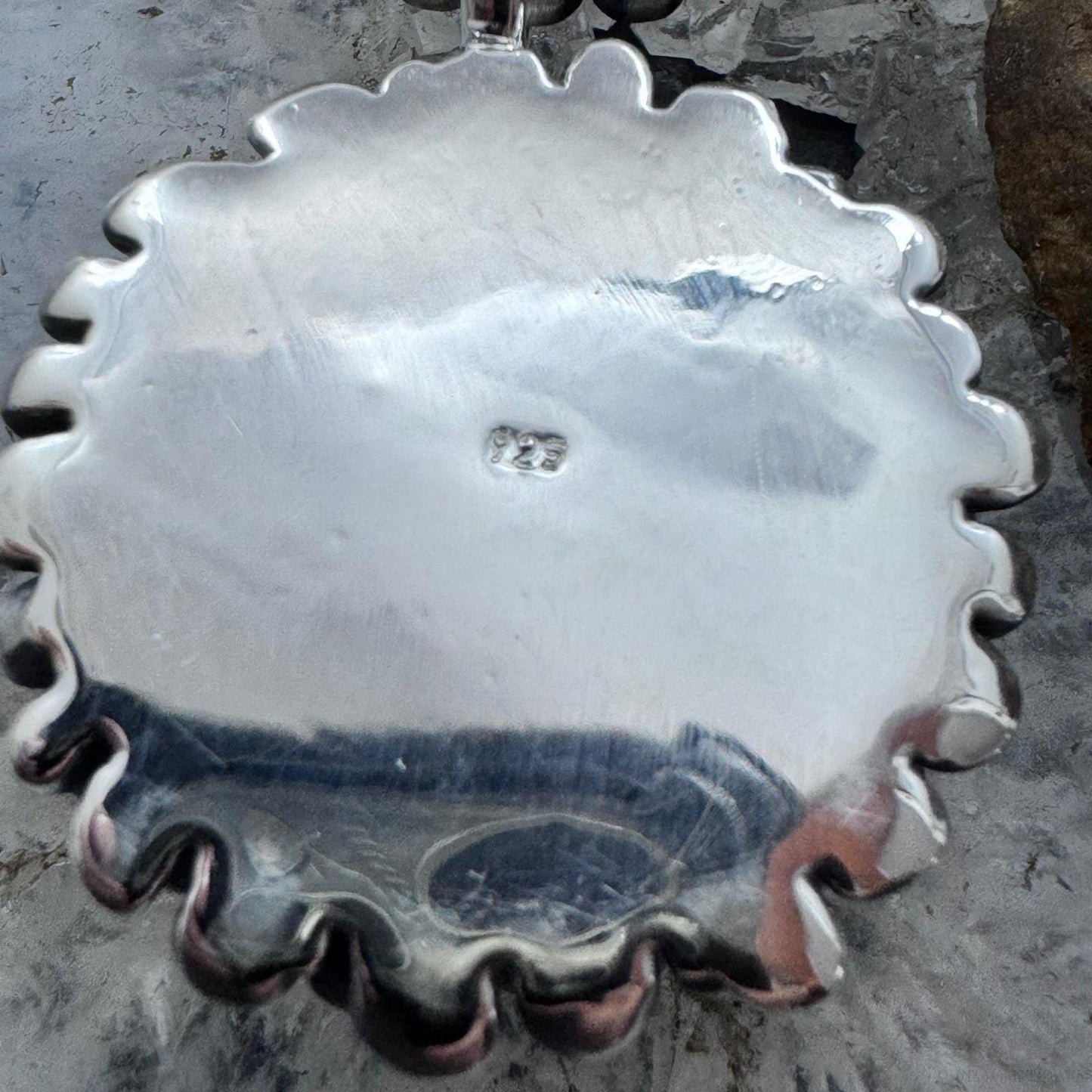 Sterling Silver Fashion Electroform Porcupine Pendant- Taxco Mexico