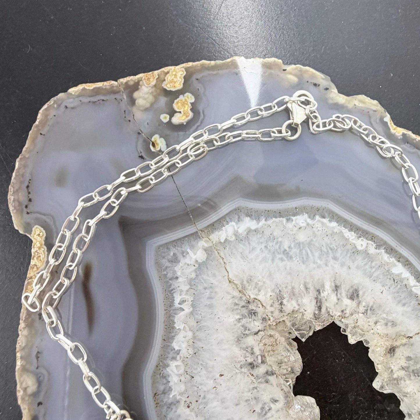 Sterling Silver Southwestern Style Multi Shape Hubai Turquoise 20" Necklace For Women