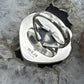Sterling Silver Southwestern Style Lapis Heart Ring For Women