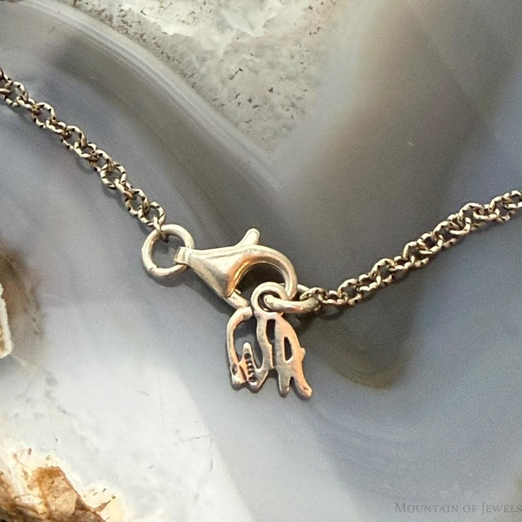 Carolyn Pollack Sterling Silver Longhorn Skull On Chain Link Necklace For Women