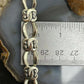 Carolyn Pollack Sterling Silver Fold Over Clasp Link Bracelet For Women