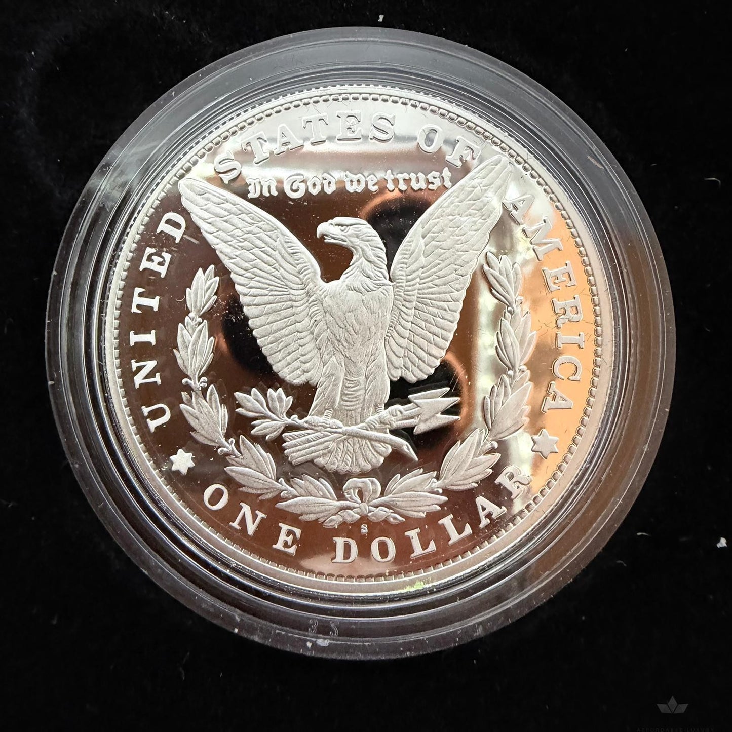 US 2003 Pure Silver One Troy Ounce Morgan Dollar Proof Uncirculated #112825-9DX