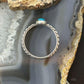 Carolyn Pollack Sterling Silver Oval Small Turquoise Size 8 Ring For Women