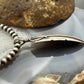 Chris Charley Native American Sterling Turquoise Dot Feather Unisex Pendant