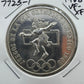 1968 Mexico 72% Silver Olympic Games 25 Pesos VF-XF #7725-1
