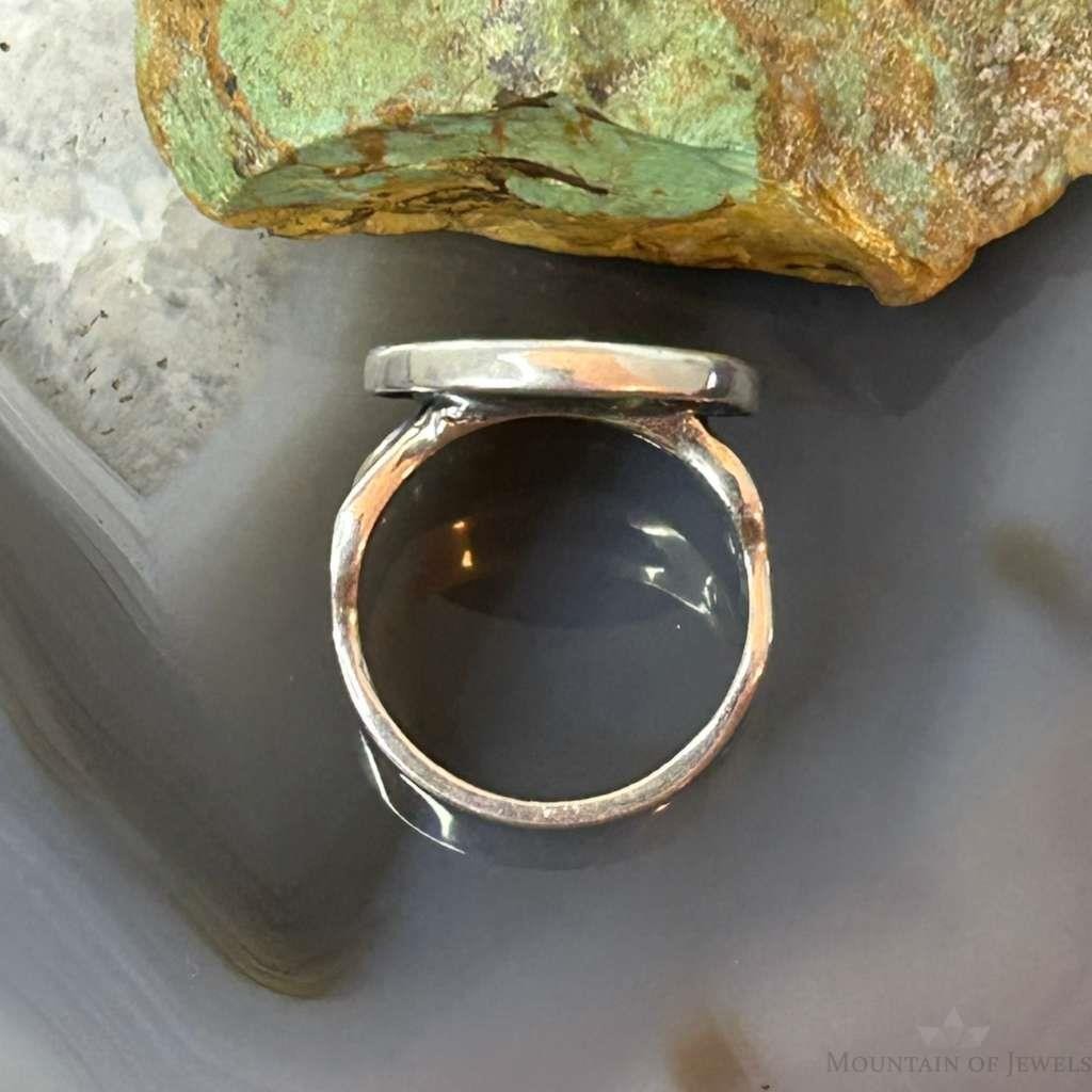 Carolyn Pollack Sterling Silver Calligraphy Symbol Decorated Ring For Women #1