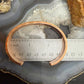 Wylie Secatero Navajo Sterling Silver & Copper Stamped Bracelet For Men #6