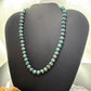 Sterling Silver 8mm Round Mexican Calcite 16" Necklace For Women