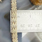 Vintage Sterling Silver 7" Fashion V Shape Link Bracelet For Women, Made in Mexico