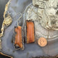 Sterling Silver Agate Slab Dangle Earrings For Women #402