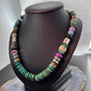 Tommy&Rosita Singer Sterling Silver Turquoise & Multistone Beads Necklace For Women #1