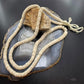 Vintage Native American Heishi Shell Strung 34" Necklace For Women
