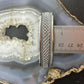 Sterling Silver Woven Flexible & Adjutable Decorated Fashion Bracelet For Women