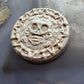50 Grams of .999 Fine Silver Decorated Skull Round #PX.EO