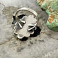 Vintage Mexico Silver Marquise Surrounded by 12 Raindrops Ring Size 8.5 For Women