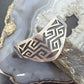Vintage Sterling Silver Geometrical Motif Overlay Bracelet For Women, Taxco Mexico