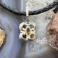 Carolyn Pollack Sterling Silver Faceted Marquise Citrine Enhancer Pendant For Women