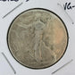 1943-S US Walking Liberty Half Dollar 90% Silver VG-F #20126-13