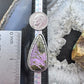 Sterling Southwestern Style Elongated Teardrop Stichtite Ring Size 8.75 For Women