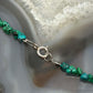 Sterling Silver Natural Turquoise Beads 16" Necklace For Women