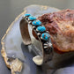 Eva & Linberg Billah Sterling Silver Chunky Turquoise Bracelet For Women and Men