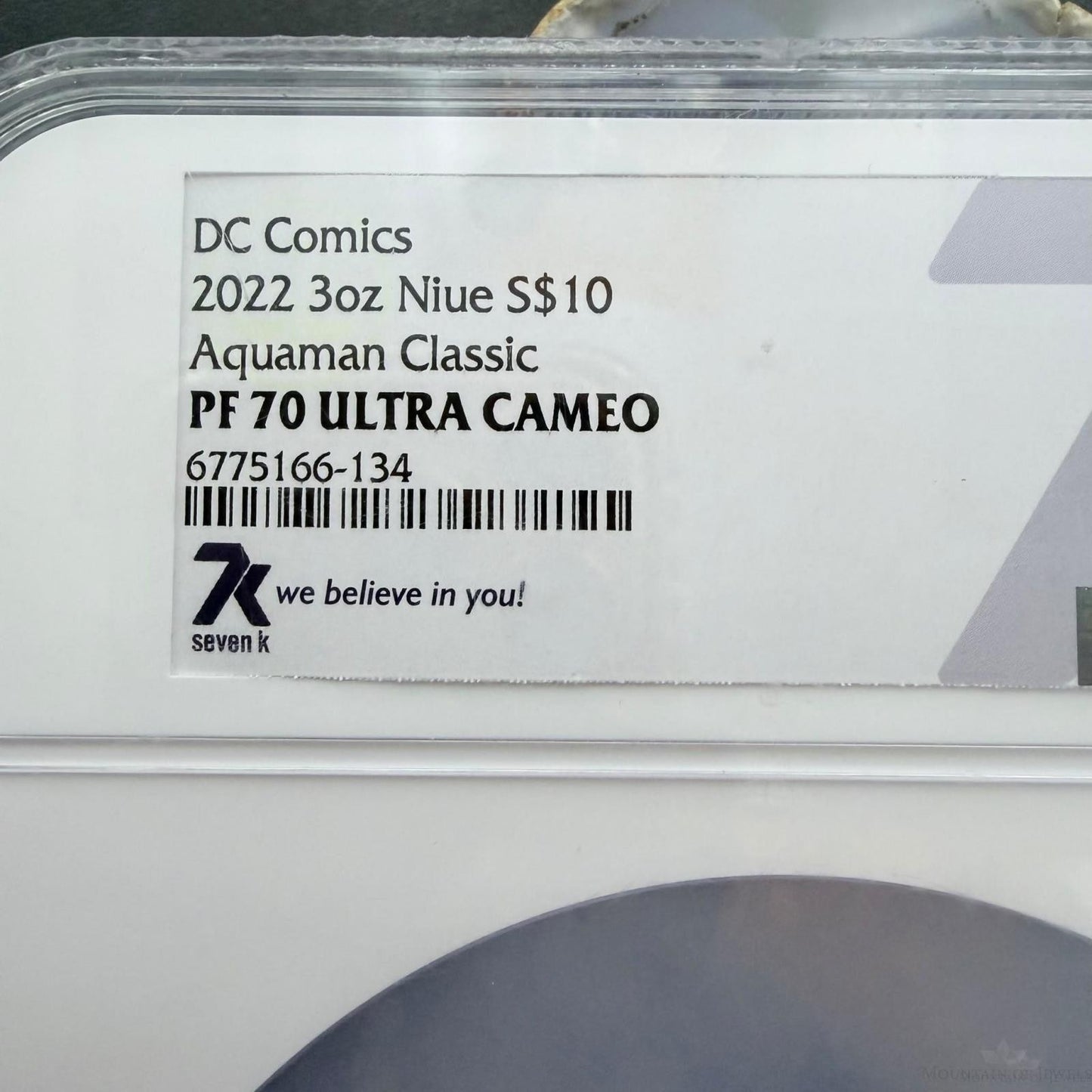 2022 3ozt NIUE 10$ Pure Silver DC Comics NGC PF70 Ultra Cameo #6775166-134