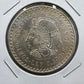 1948 Mexico 5 Pesos 30 gr 90% Silver Coin AU #52524-8GE