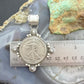 1936 Genuine 90% Silver US Walking Liberty Half Dollar Decorated Unisex Pendant