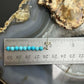 Sterling Silver 9 Rounded Turquoise Beads Long Dangle Earrings For Women
