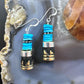 Tommy & Rosita Singer Sterling Silver Turquoise Beads Dangle Earrings For Women
