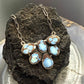 Sterling Silver Southwestern Style Golden Hill Turquoise 22" Necklace For Women